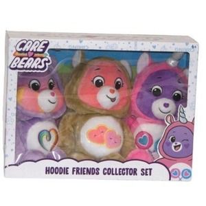 Care Bears 12.5" Hoodie Friends Collector Set 3
